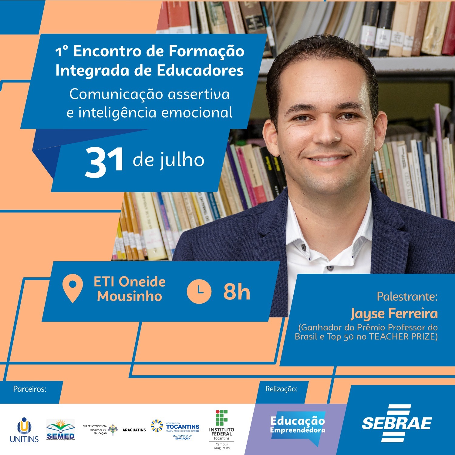 Araguatins recebe 1° Encontro de Formação Integrada de Educadores – Portal Jaciara Barros Foto ilustrativa referente ao tema abordado