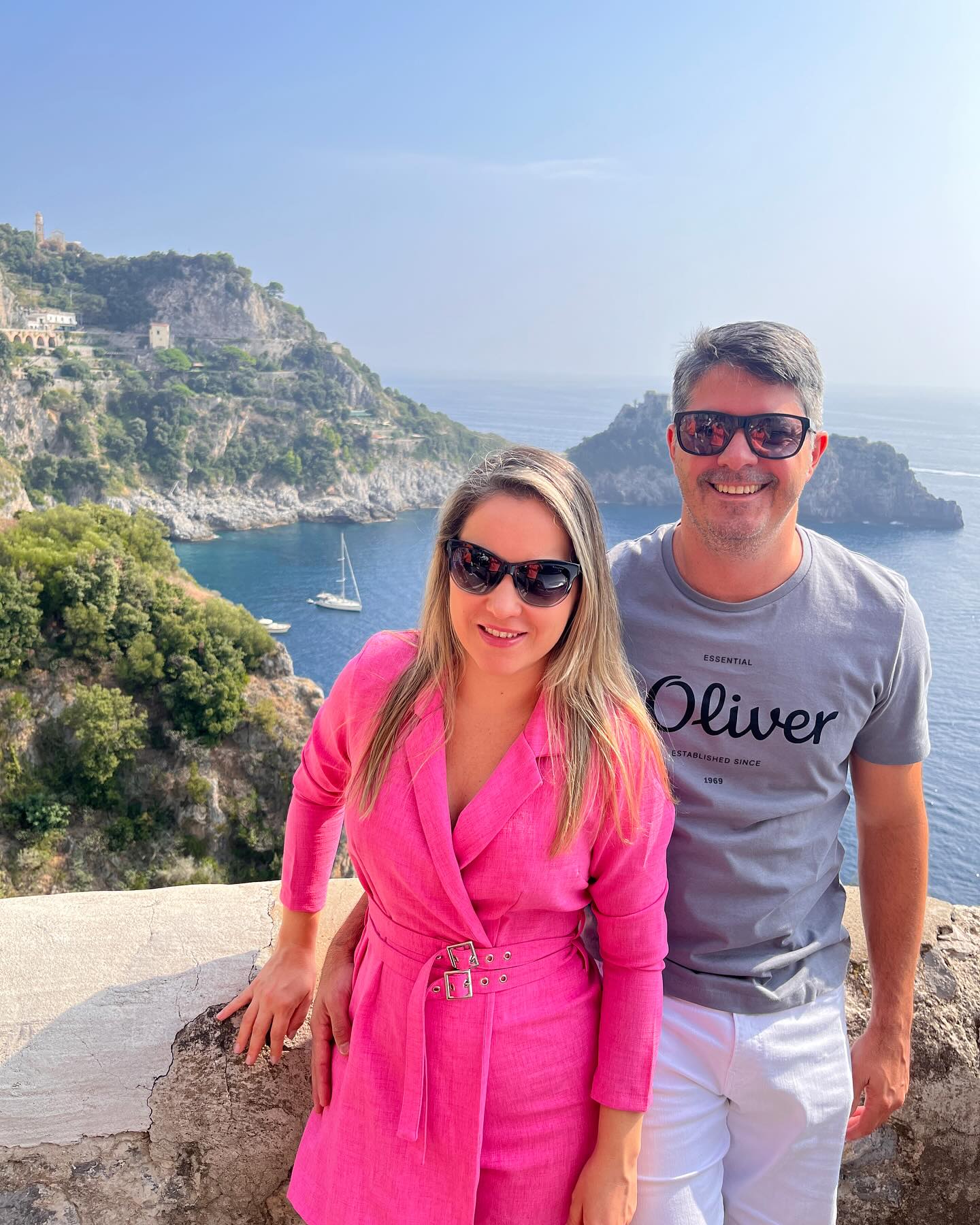 Diego e Leticia desfrutam das maravilhas da Costa Amalfitana 35