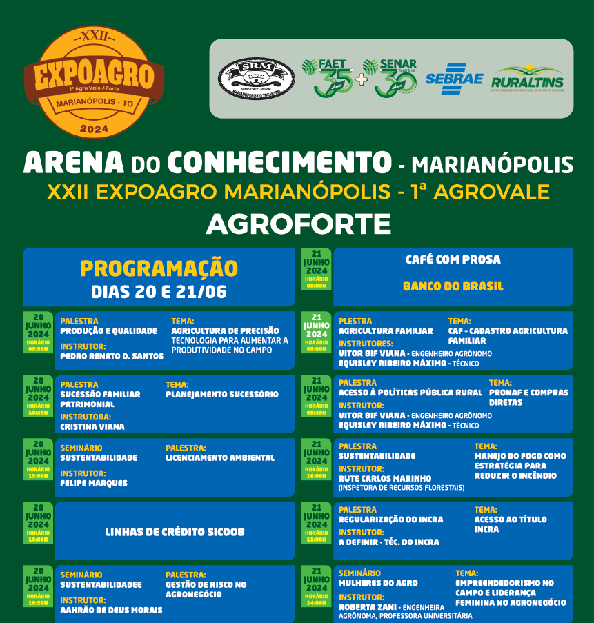 Arena do Conhecimento capacita pequenos produtores rurais na XXII Expoagro - 1° Agrovale – Portal Jaciara Barros Foto ilustrativa referente ao tema abordado