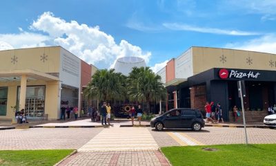 Entrada do Capim Dourado Shopping