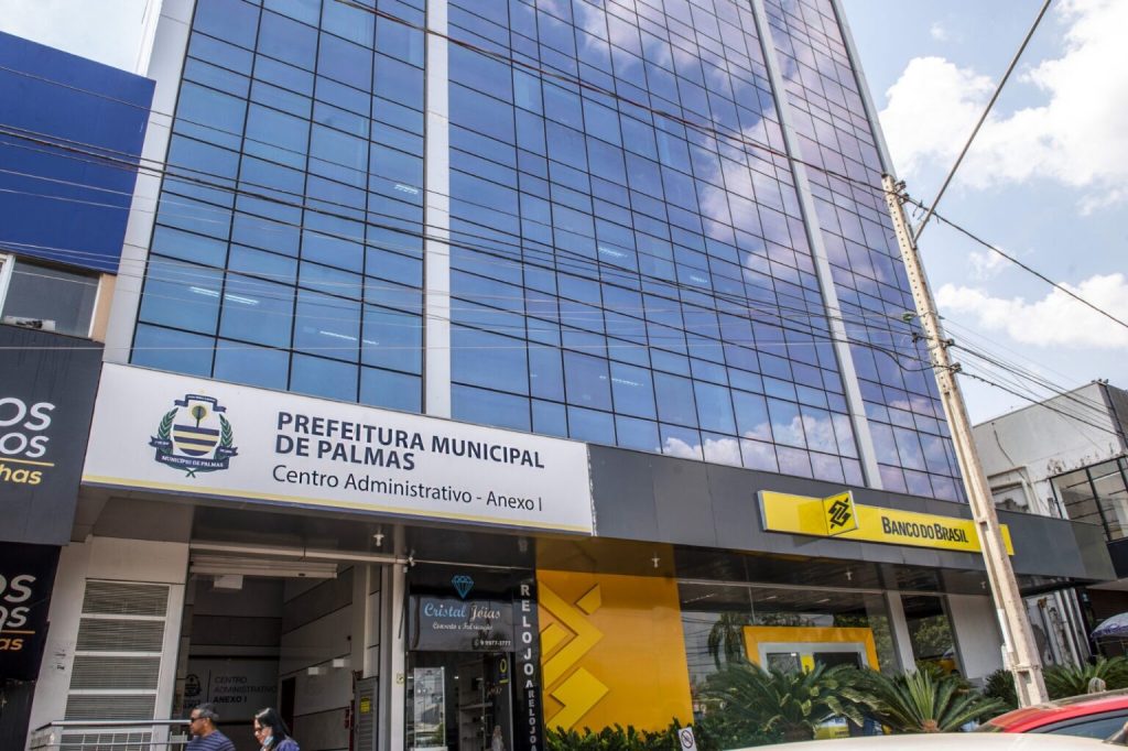 Predio da Prefeitura de Palmas na Av Jk