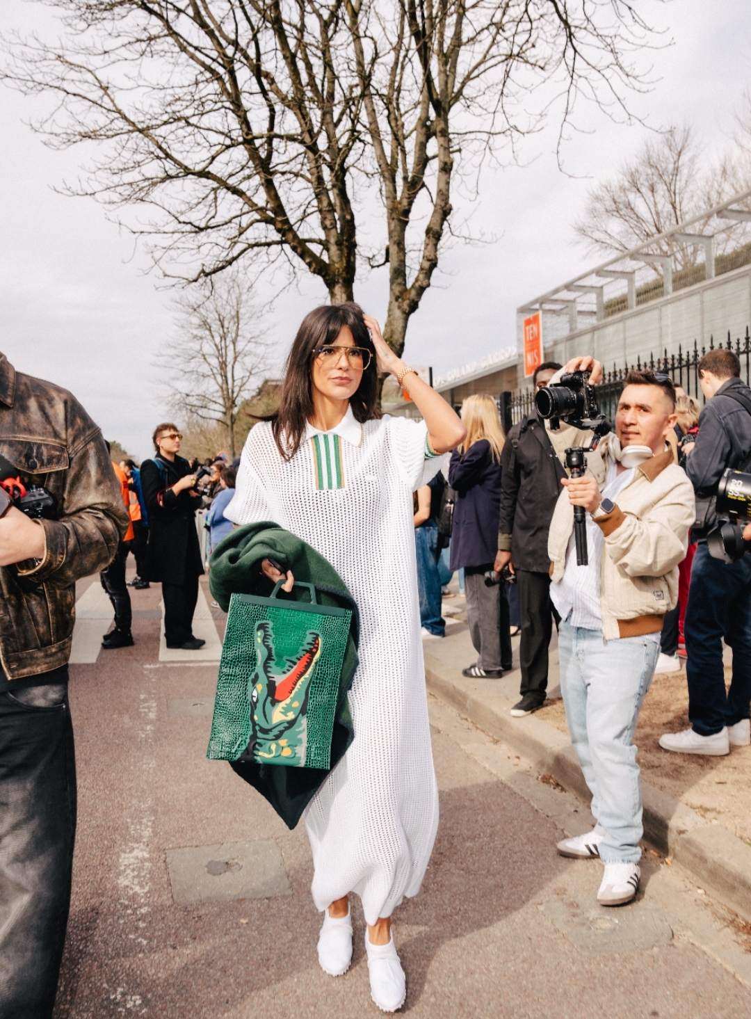Anttónia marca presença no desfile da Lacoste na Semana de Moda de Paris 35