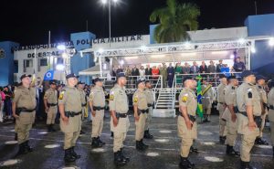 Governador Wanderlei Barbosa concede promoções durante solenidade no Quartel do Comando-Geral da PMTO - Foto: Marcio Vieira/Governo do Tocantins