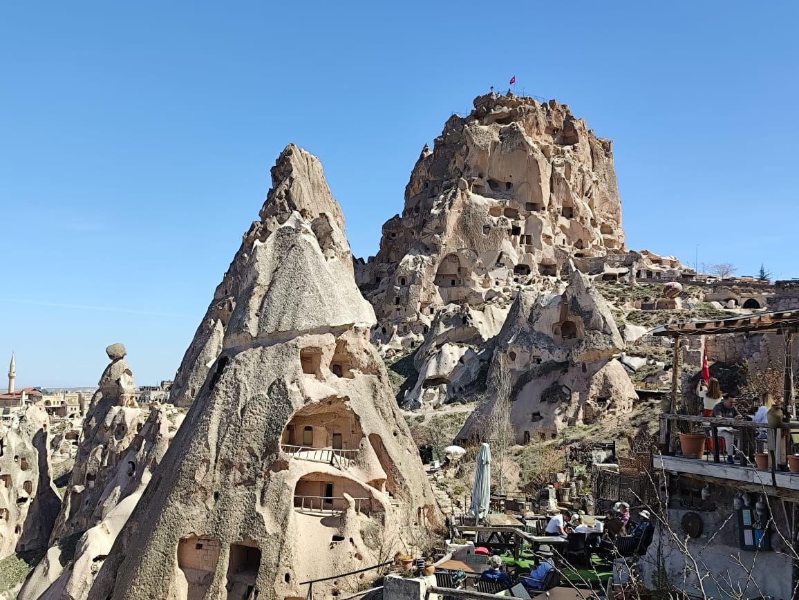 Cidades de pedra da Capadócia sobrevivem ao tempo