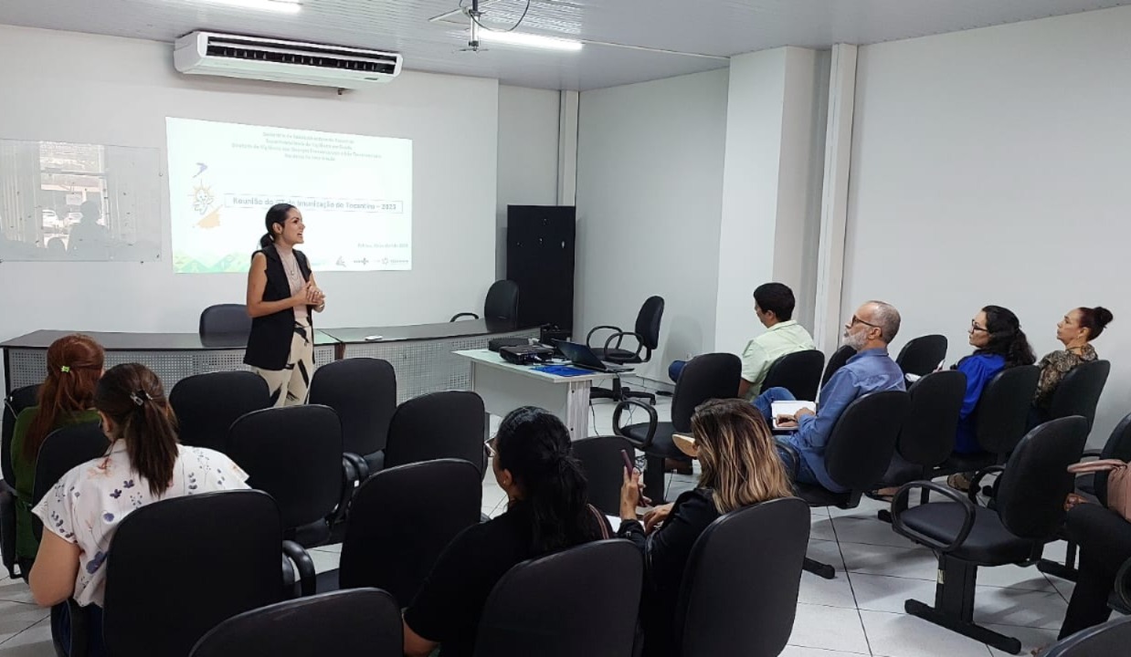 GT Imuniza articula ações para ampliar vacinação no TO 36 Reunião do GT Imuniza Tocantins com representantes da Saúde, Educação e Justiça