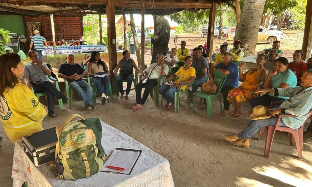 Encontro ocorreu na propriedade de dona Irani e reuniu moradores da Taboca, autoridades locais e representantes da APA do Jalapão - Foto: Lidiane Moreira/Governo do Tocantins