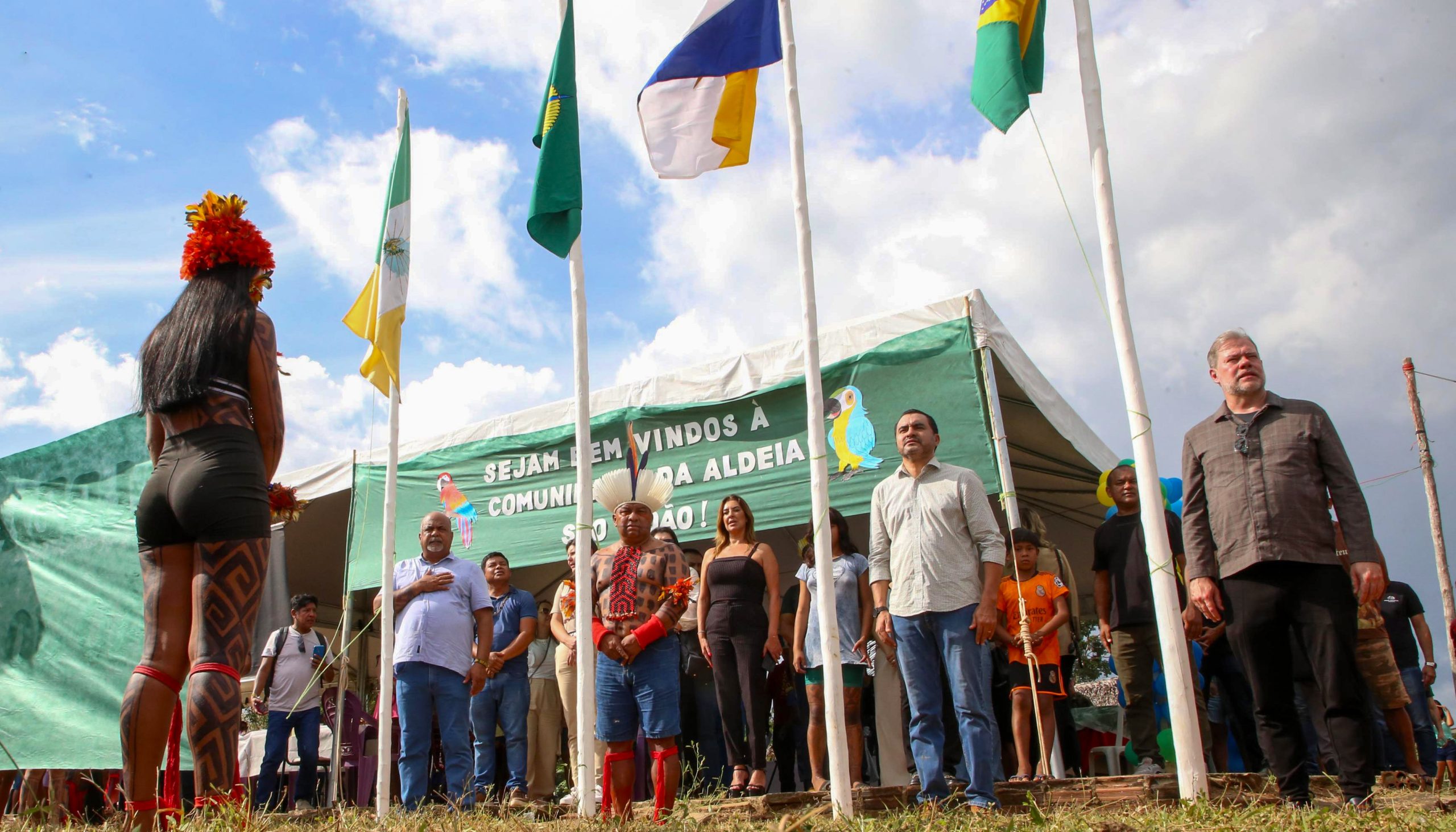 Governador Wanderlei Barbosa e ministro Dias Toffoli visitam a Ilha do Bananal, região que sedia 1ª Semana Nacional de Saúde 35