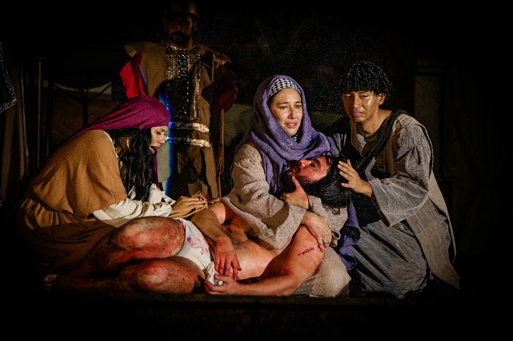 Paixão de Cristo emociona multidão em Palmas com espetáculo grandioso 35 PAIXÃO DE CRISTO 18 04 2025 Foto Flaviana OX FCP