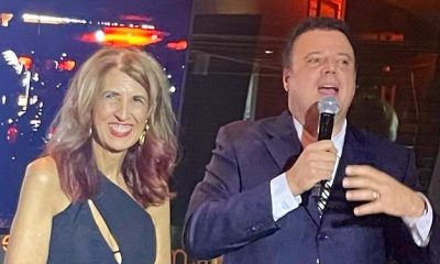 The President- casal anfitriao Regiane e Ricardo Battistini