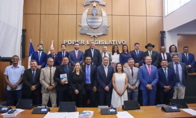 Vice-presidente do Senado, Eduardo Gomes visita Câmara de Palmas, é homenageado por vereadores e recebe demonstrações de apoio - 0
