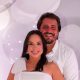 Kátia Chaves e Eduardo Fortes em momento de felicidade, aguardando com entusiasmo a chegada de seu primeiro filho, Eduardo Chaves Malheiro Fortes.