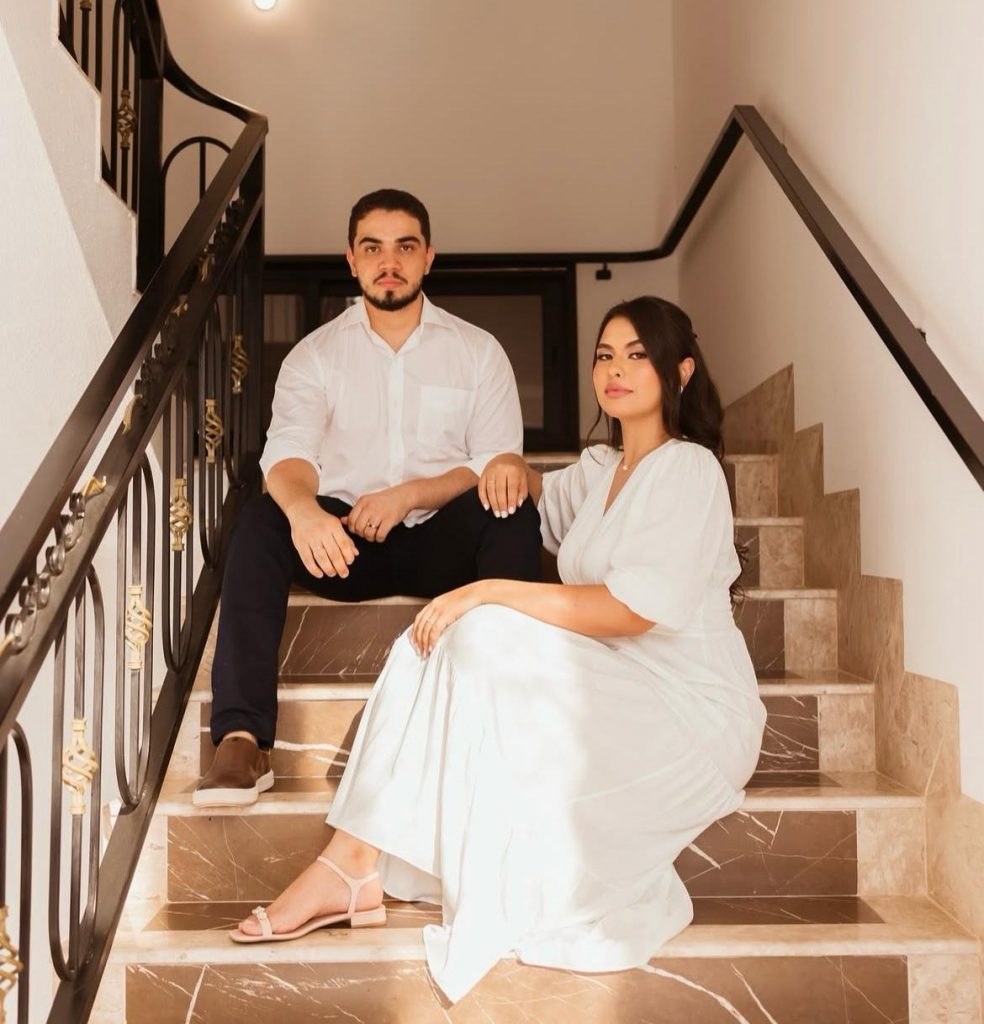 Lucas Martins e Ana Rebeca