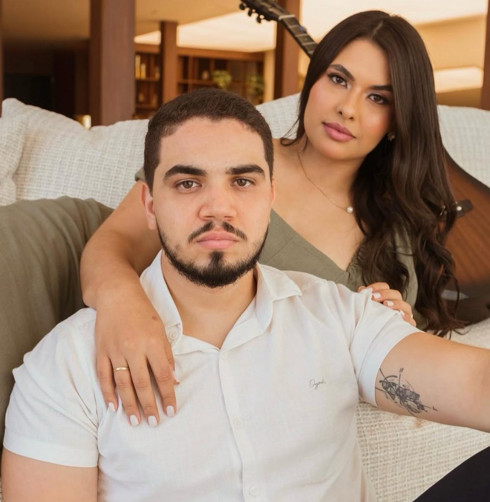 Lucas Martins e Ana Rebeca