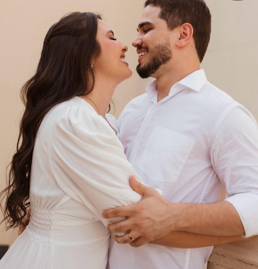 Lucas Martins e Ana Rebeca