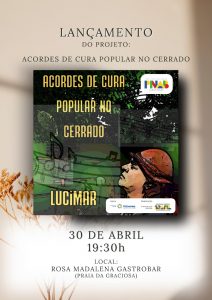 O músico Lucimar lança o projeto Acordes de Cura Popular no Cerrado, um ebook e um audiobook que celebram o saber ancestral de benzedeiras e raizeiras do Tocantins.
