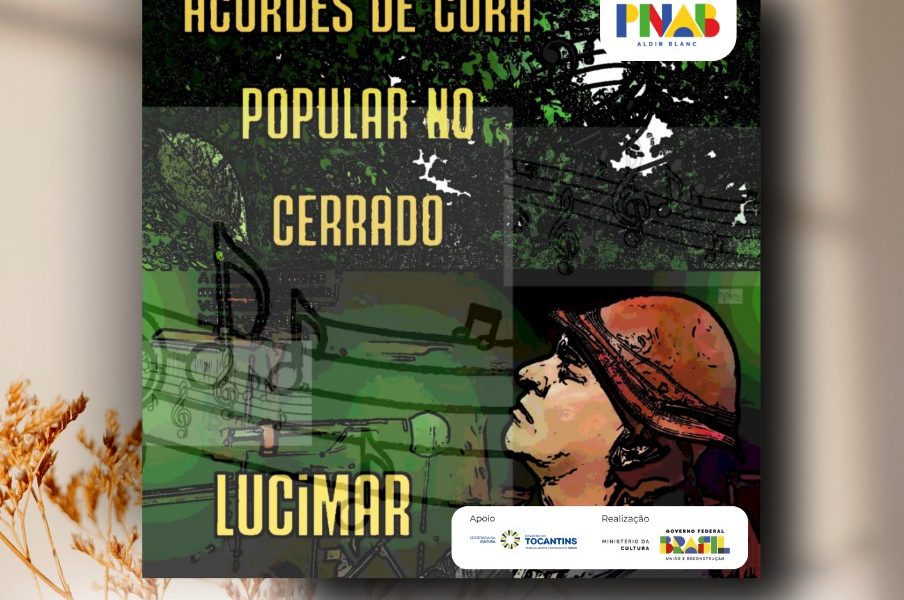 O músico Lucimar lança o projeto Acordes de Cura Popular no Cerrado, um ebook e um audiobook que celebram o saber ancestral de benzedeiras e raizeiras do Tocantins.