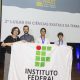 Estudantes do IFTO Araguaína premiados na FEBRACE 2025 com projeto de biofilmes sustentáveis