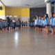 No “Dia Sem Sapatos”, alunos do Colégio Marista Palmas arrecadam calçados para doação