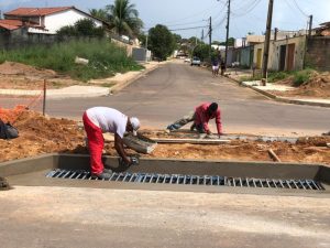 Obra da Prefeitura de Palmas no setor Santa Fé entra na reta final com a conclusão de calçadas e rampas de acessibilidade