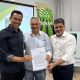 (E) Representante do CNA, Jaine Cubas, (CE) presidente do Naturatins, Cledson Lima, (CD) presidente da FAET, Paulo Carneiro e (D) secretário do Meio Ambiente, Marcello Lelis