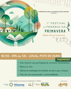 banner 1º Festival Literário da Primavera