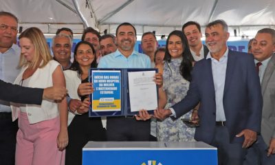 Durante a assinatura, o governador Wanderlei Barbosa salientou a importância da construção do hospital para a oferta de uma assistência humanizada às mulheres e aos recém-nascidos de todo o Tocantins - Foto: Antônio Gonçalves/Governo do Tocantins