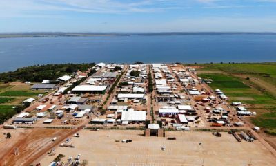 Vista aérea do parque da Agrotins pronto para receber os visitantes a partir desta terça-feira, 13, em Palmas - Foto: Adilvan Nogueira/Governo do Tocantins