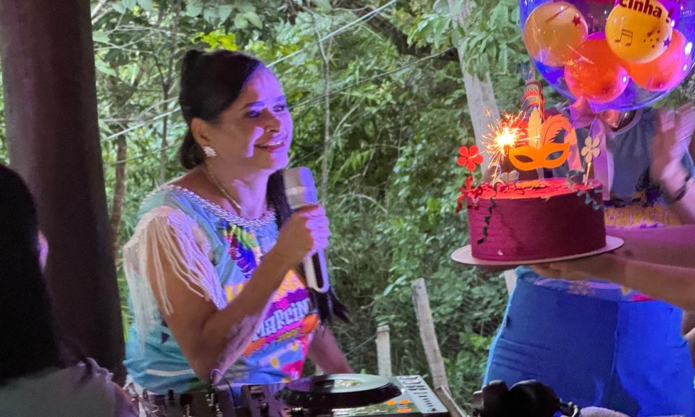 Aniversário de Marcinha agita Taquaruçu Grande com festa inesquecível