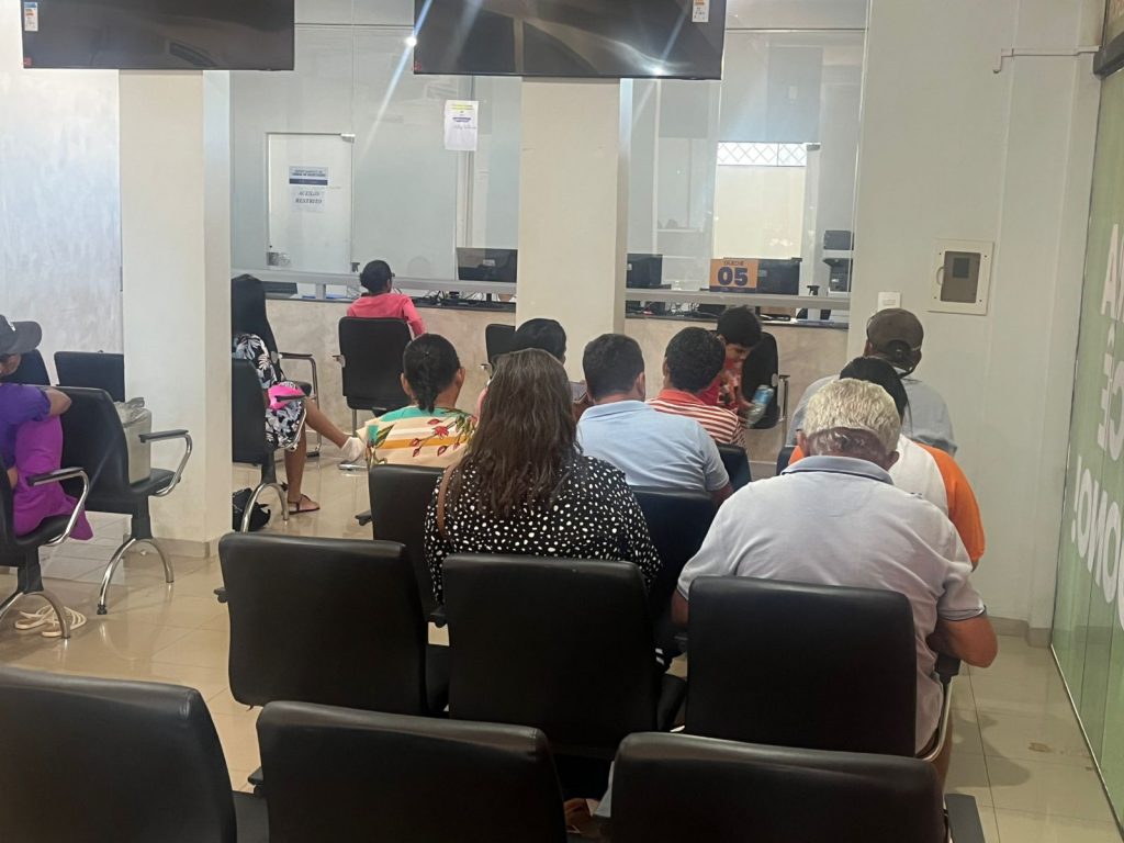 Atendimento para idosos e PCDs na sede da ATCP – Foto: Elisangela Farias