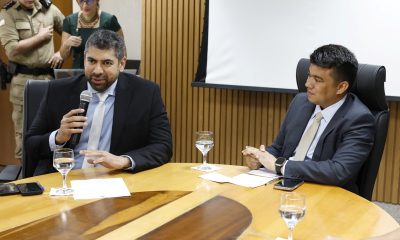 Aleto iniciou o Curso de Formação para novos policiais legislativos com palestra do secretário Bruno Sousa e assinatura de termo de cooperação com a SSP.