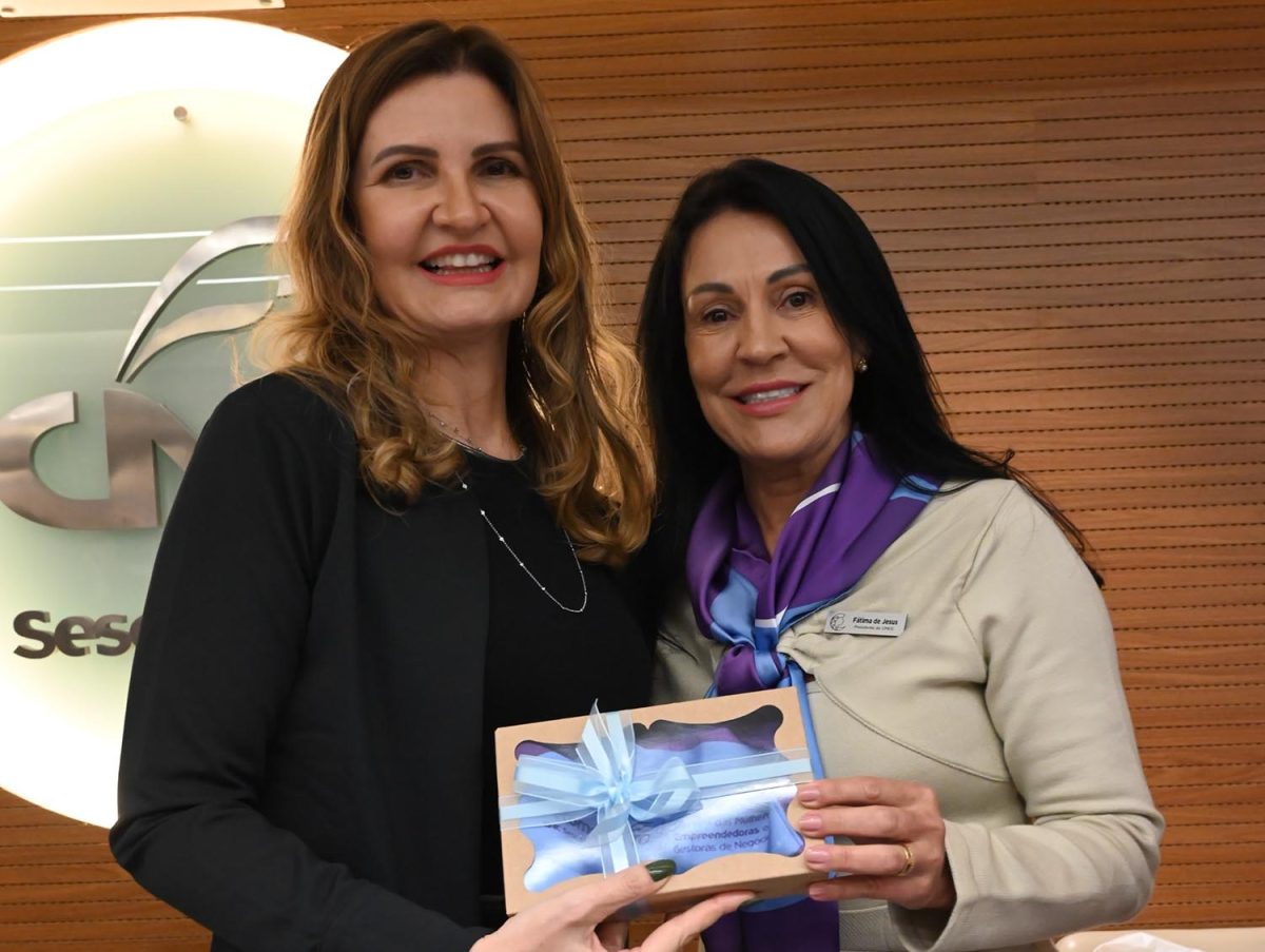 Presidente da CMEG apresenta dados de atuação em reunião da Câmara Brasileira das Mulheres Empreendedoras do Comércio 36 Fatima Quarteto