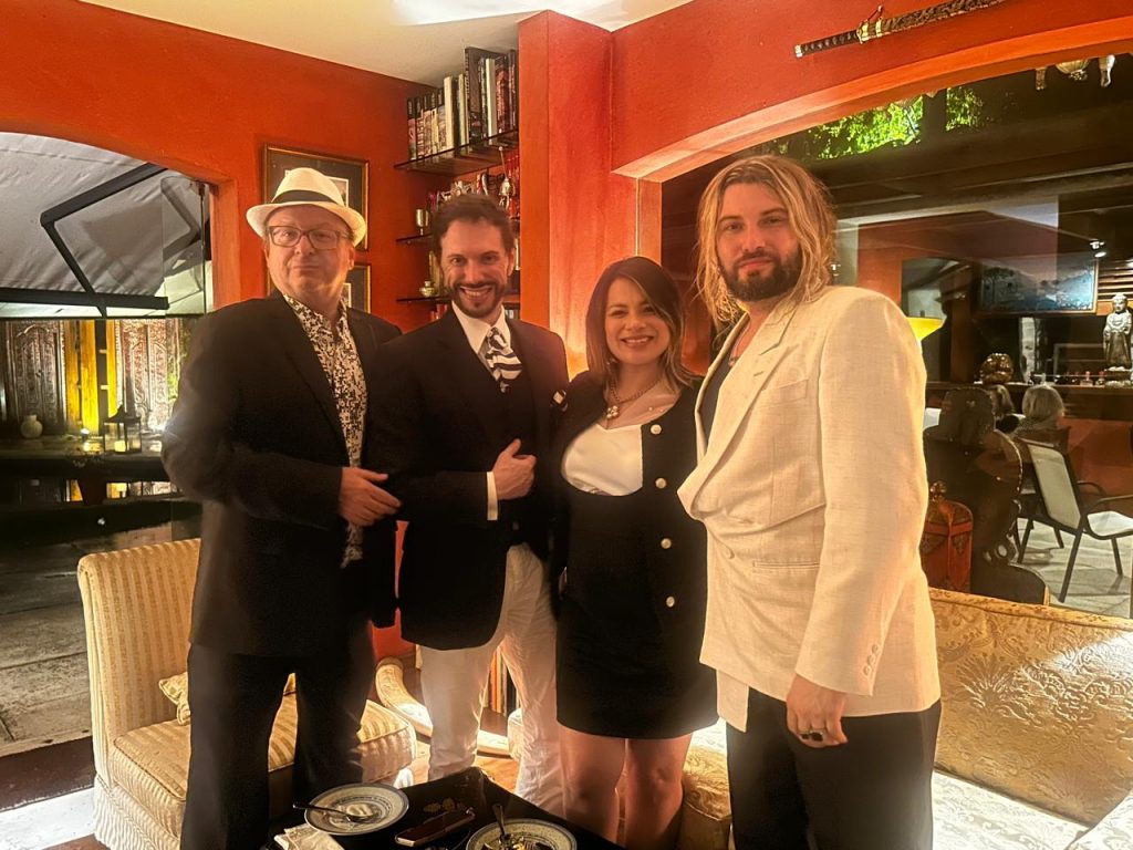 Ovadia Saadia da Febracos, Marcelo De Meo, Márcia Para, ator multimidia Saulo Meneghetti
