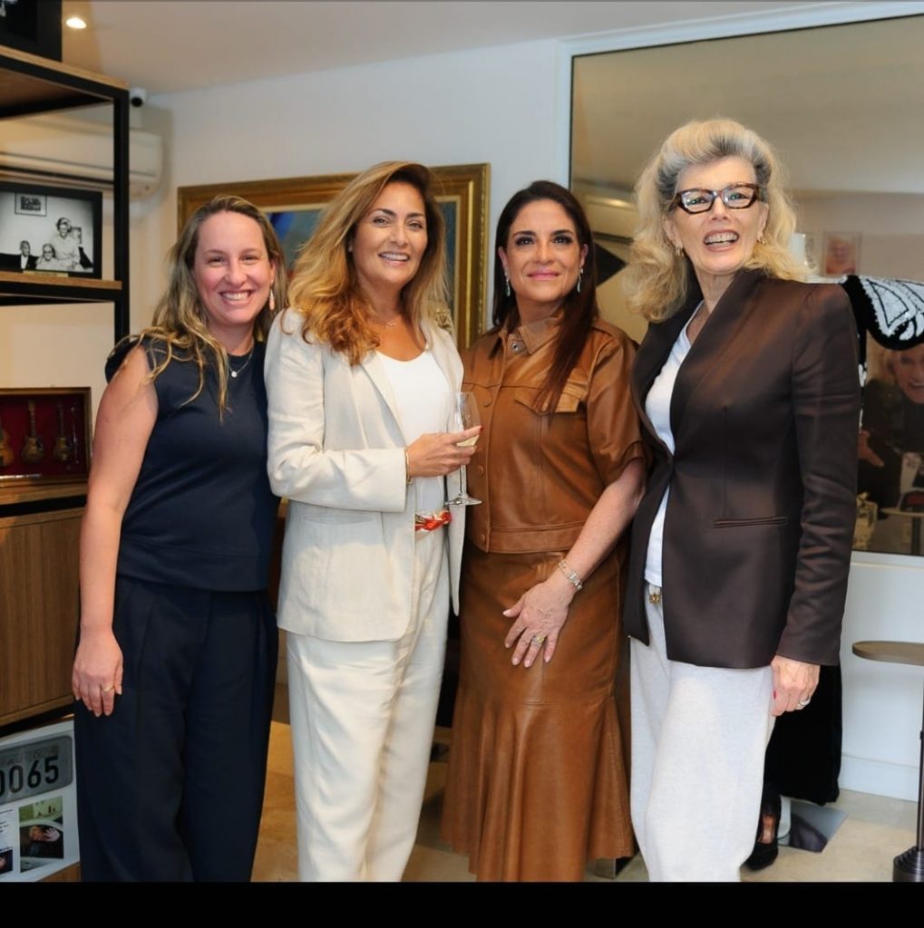 Hebe Camargo ganha grife de bolsas lançada em São Paulo 42 Mirella Kaufman, Rosana Barni, Lydia Sayeg s Marina de Sabrit