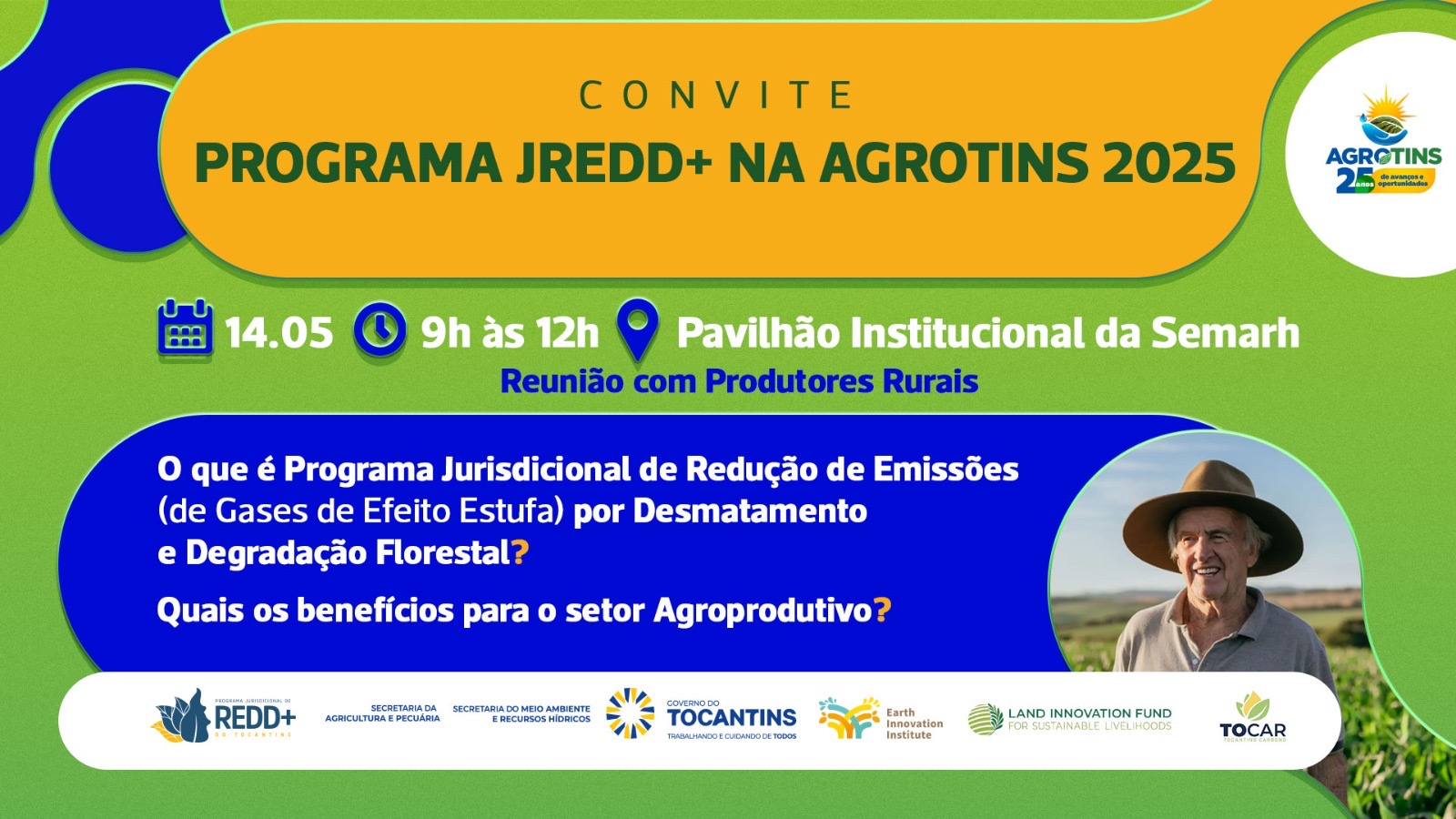 Produtores rurais terão encontro exclusivo sobre REDD+ durante a Agrotins 2025 36 https://portaljaciarabarros.com.br/wp-admin/post.php?post=52208&action=edit