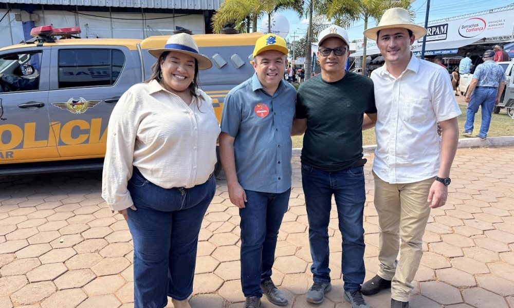 Prefeito Ronivon Maciel prestigia abertura da Agrotins 2025. Foto Jaciara Barros