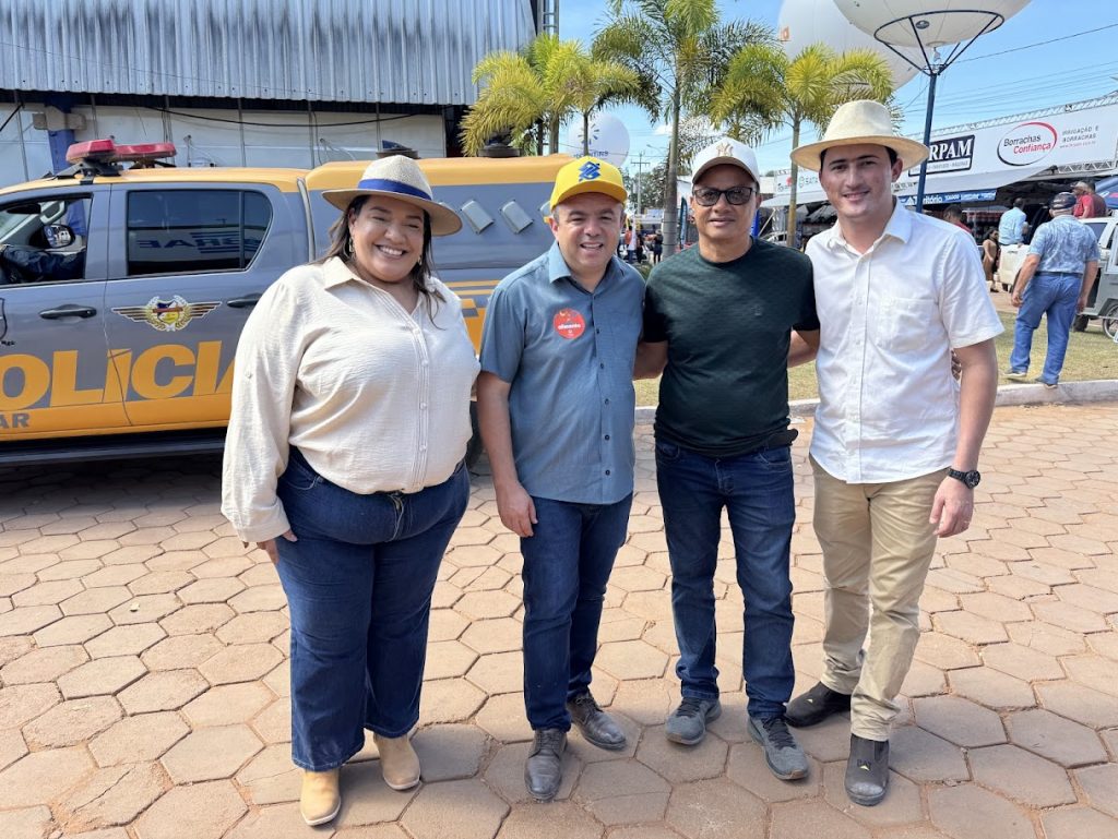Prefeito Ronivon Maciel prestigia abertura da Agrotins 2025. Foto Jaciara Barros