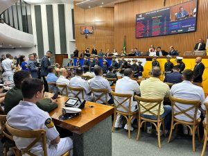 Apresentação da banda de música emocionou os presentes – Foto: Divulgação