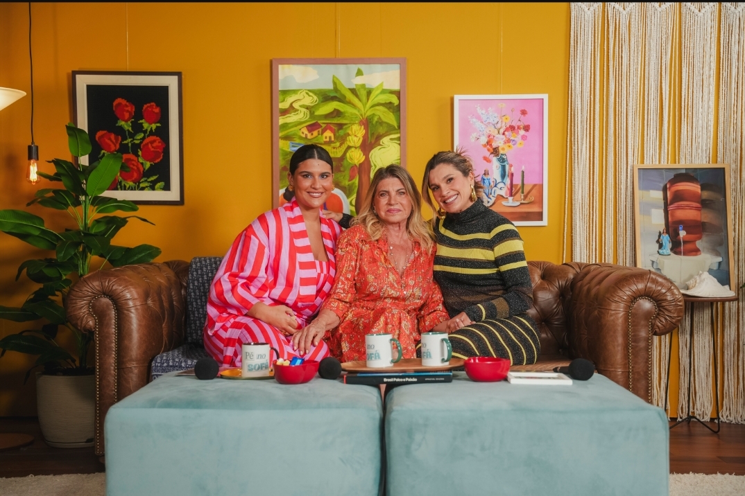 No "Vapt Vupt" do Pé no Sofá Pod, Flávia Alessandra, Giulia Costa e Rachel Costa falam sobre vida e prioridades 35