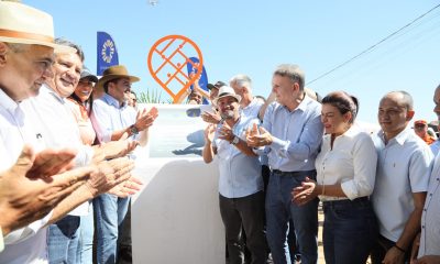 Solenidade marcou inauguração da reestruturação do parque agrotecnológico – Foto: Edu Fortes