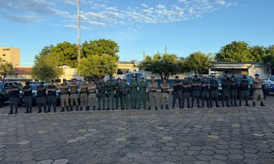 Gurupi recebe reforço policial com a Operação Cidade Blindada