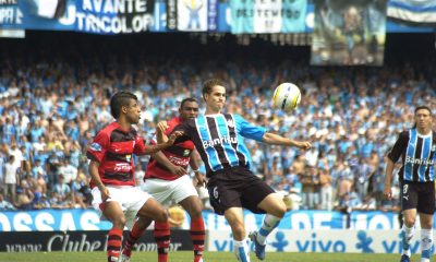 Bruno Teles durante sua passagem pelo Grêmio Fotos: divulgação