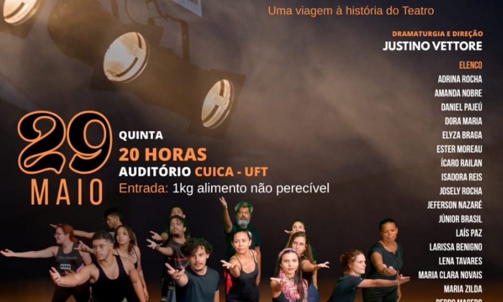 Espetáculo “Lugar Onde Se Vê” marca encerramento do ciclo formativo do Profoart/Fetac em Palmas