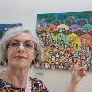Artista de Taquaruçu leva sua arte e suas cores para o maior festival de Arte Naif do Brasil