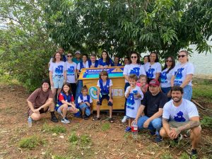 Projeto Aldeia das Patas instala abrigos para cães e gatos em situação de rua com foco na proteção contra o sol e a chuva – Foto: Diogo Paz