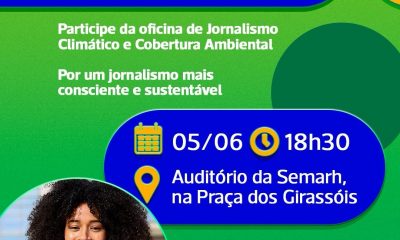 Semarh e Sindjor promovem oficina de jornalismo climático e cobertura ambiental no Tocantins
