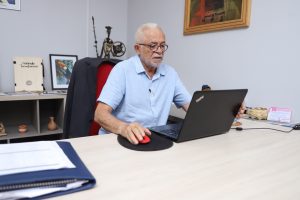 O secretário Tião Pinheiro participou do processo eleitoral. Crédito: Kadu Souza/ Governo do Tocantins
