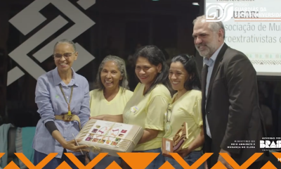 Mulheres extrativistas da APA Cantão recebem Prêmio Guardiãs da Sociobiodiversidade em Brasília