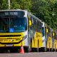Prefeito Eduardo Siqueira Campos entregou novos ônibus nesta terça-feira, 6 – Foto Lia Mara