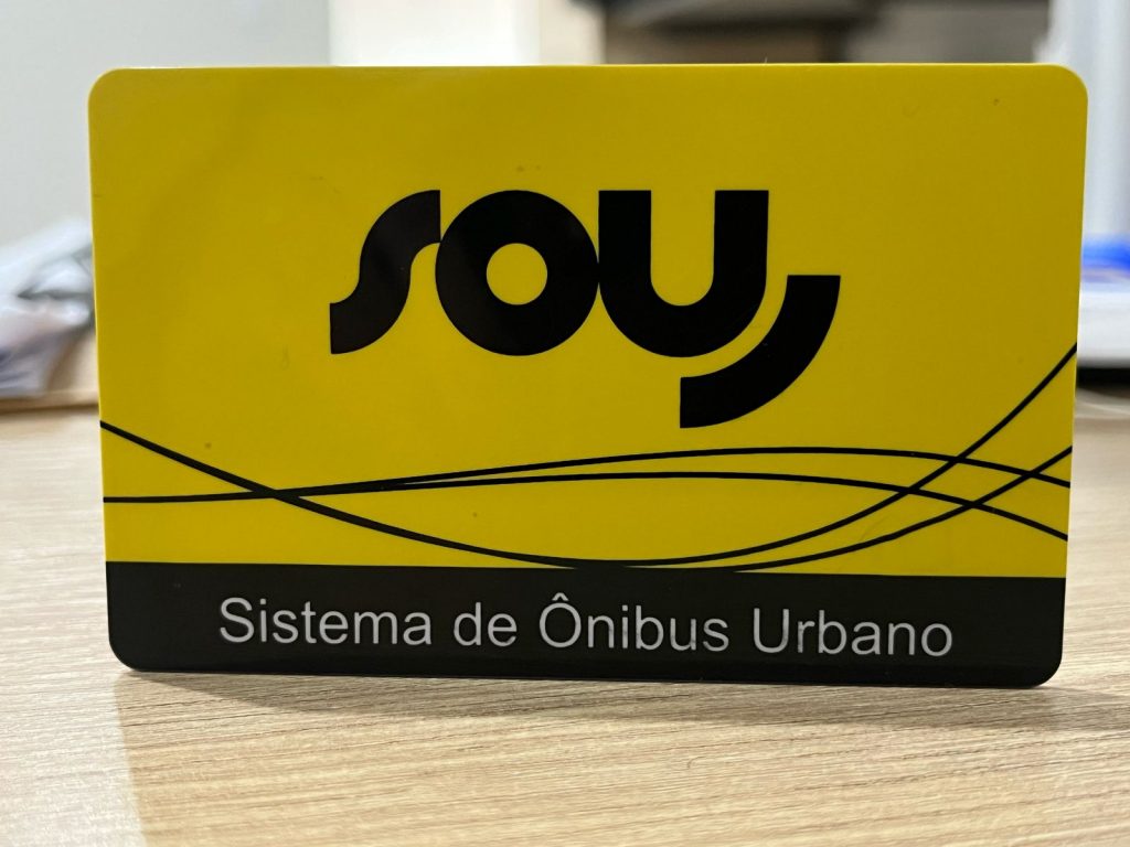 Usuários terão novo cartão para recarga