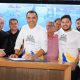 O governador Wanderlei Barbosa lança o programa Tocantins no Pódio, iniciativa voltada à valorização do esporte em todas as faixas etárias nos 139 municípios do estado - Foto: Antonio Gonçalves/Governo do Tocantins